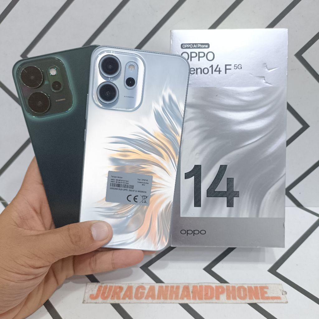 OPPO RENO 14F 5G 12/256GB 8/256GB HP BEKAS SECOND