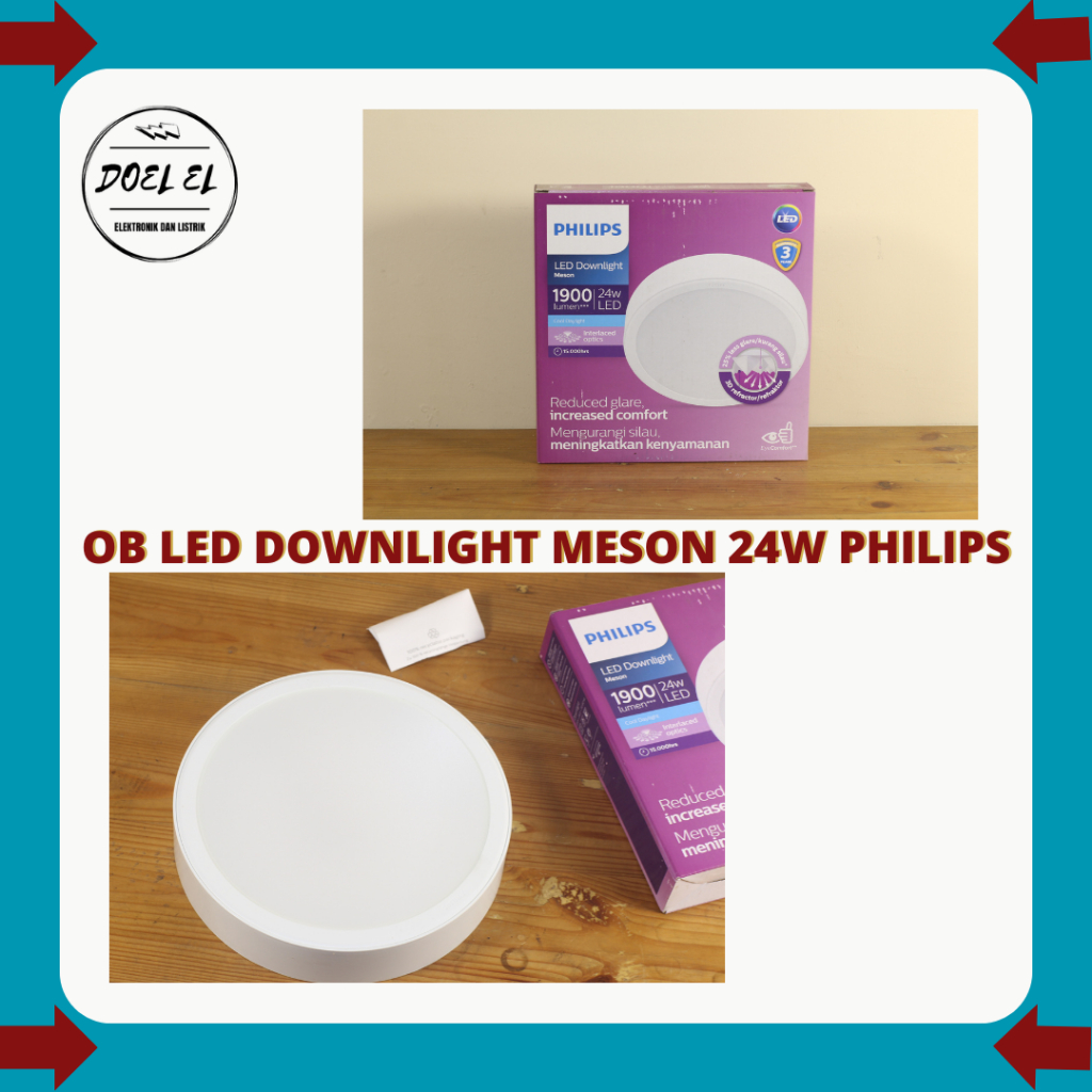 PHILIPS LED DOWNLIGHT OB MESON 24 WATT | LED DOWNLIGHT MESON 24 WATT