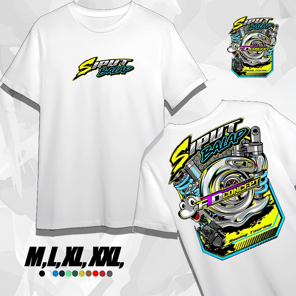 KAOS JDM TURBO SIPUT BALAP ENGINE DIESEL POWER KAOS KEKINIAN, KAOS SIPUT BALAP, RACING .KAOS DISTRO,