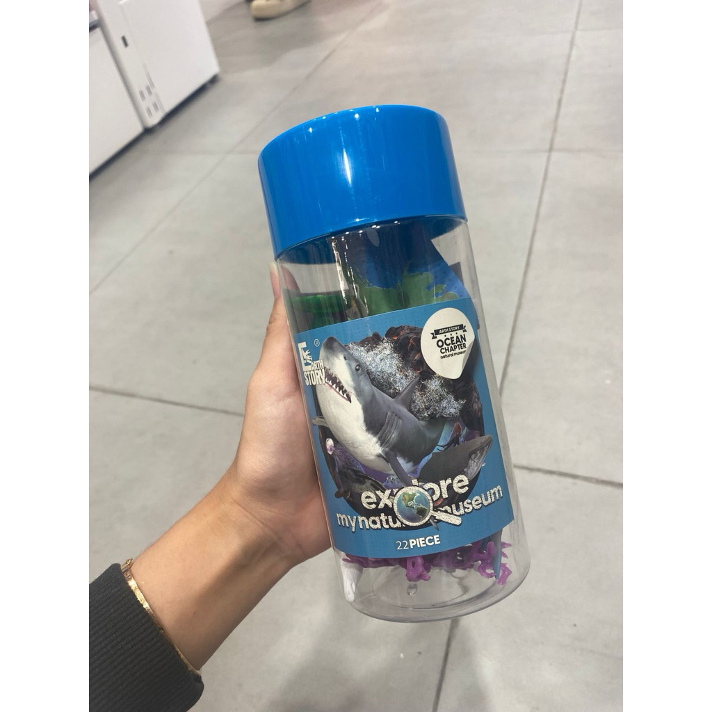 Oh Some - New Canna Explore My Natural Museum isi 19pcs (Ocean Chapter Toy)