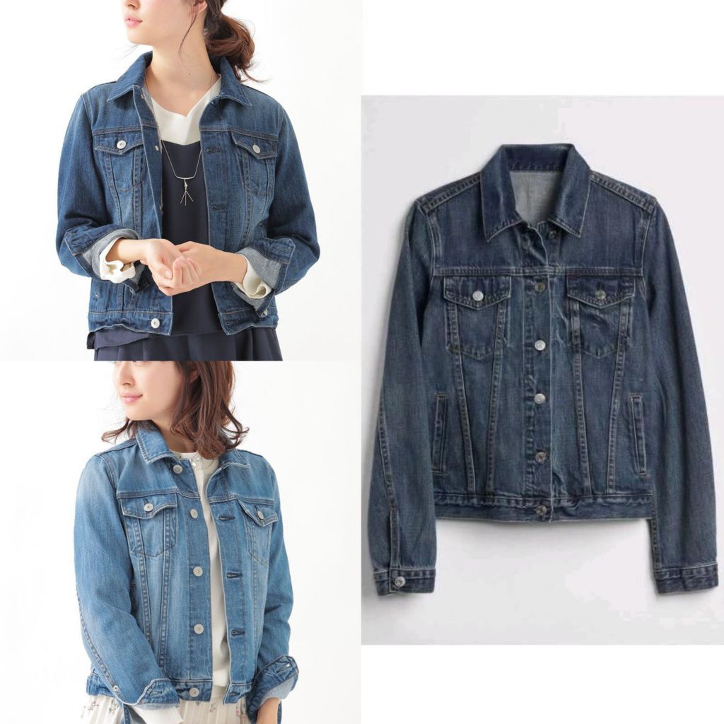Earth Music & Ecology Denim Jacket / Jaket denim wanita