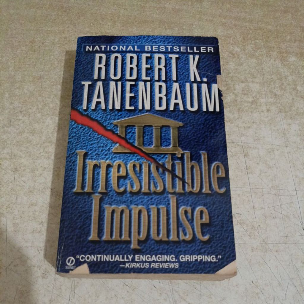 Novel Robert K. Tanenbaum: Irresistible Impulse