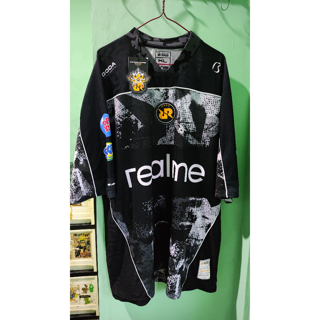 JERSEY TEAM RRQ MEISTER HOME ORIGINAL (PLAYER ISSUE, XL)