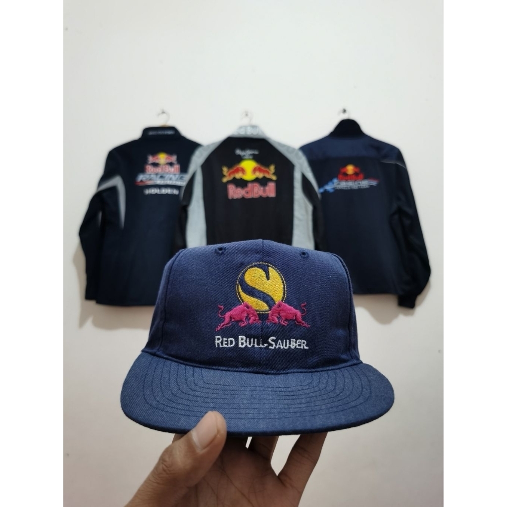 topi F1 Red Bull Sauber vintage rare cap