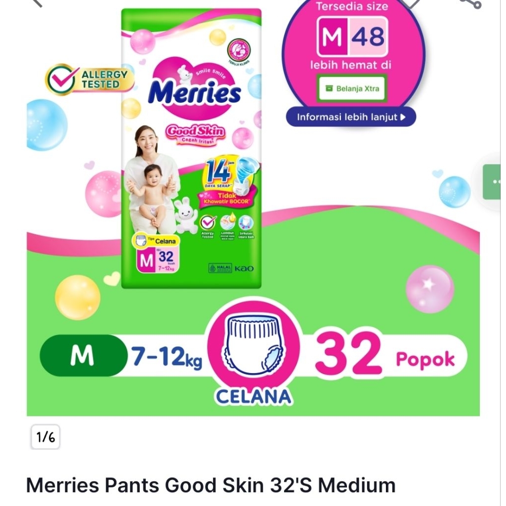 MERRIES POPOK BAYI M 32