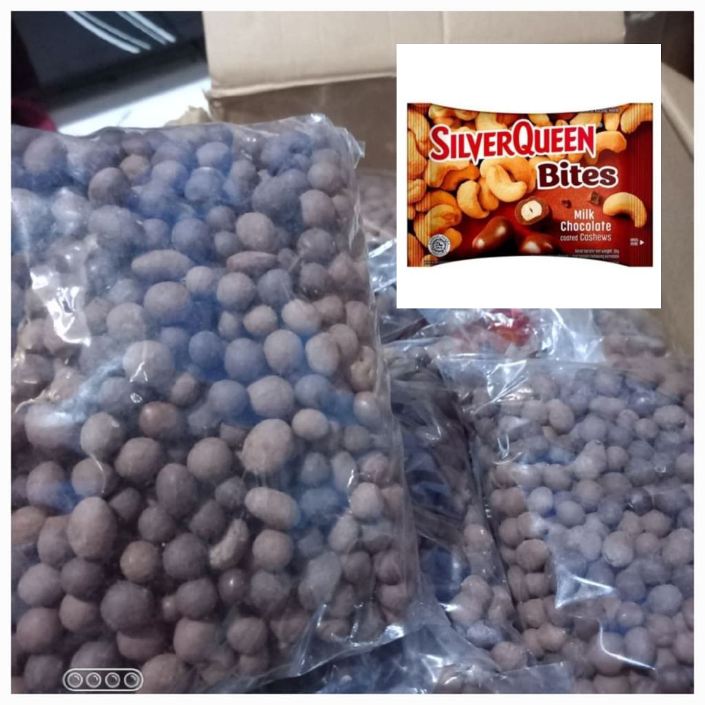 coklat choco bites silverqueen 1 kg