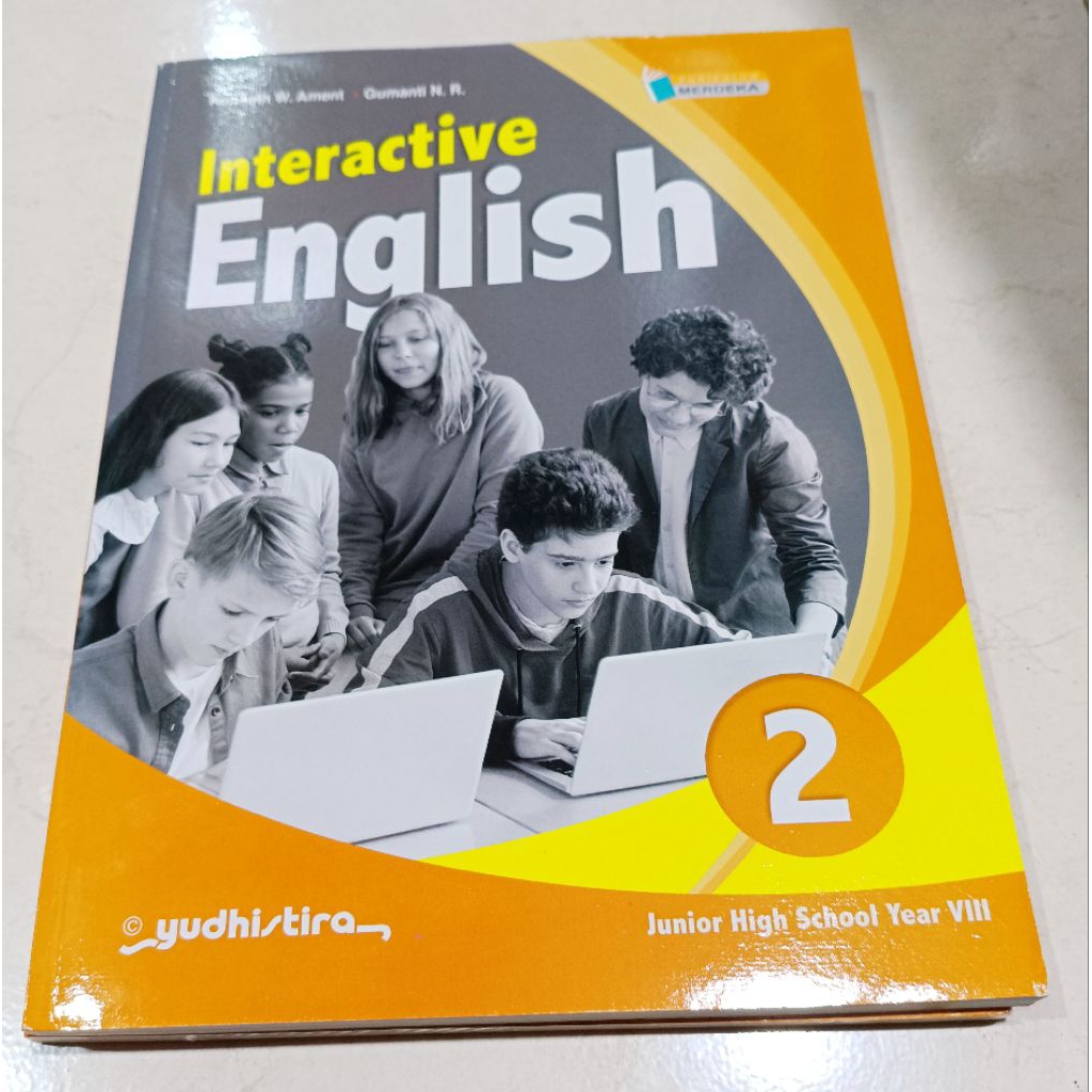 ( OBRAL ) BUKU LATIHAN SOAL SMP // PENDIDIKAN SMP // INTERACTIVE ENGLISH VIII // ORIGINAL