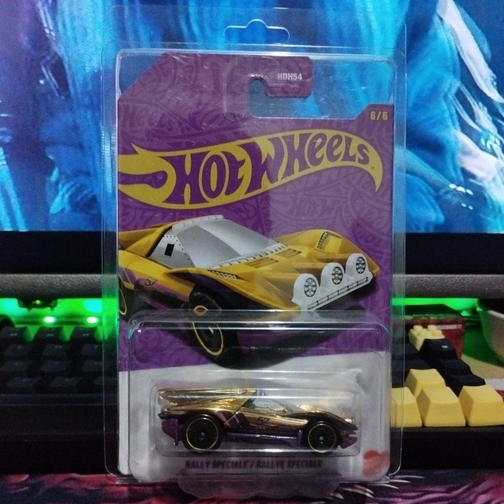 hot wheels 57 anniversary rally speciale chase gold