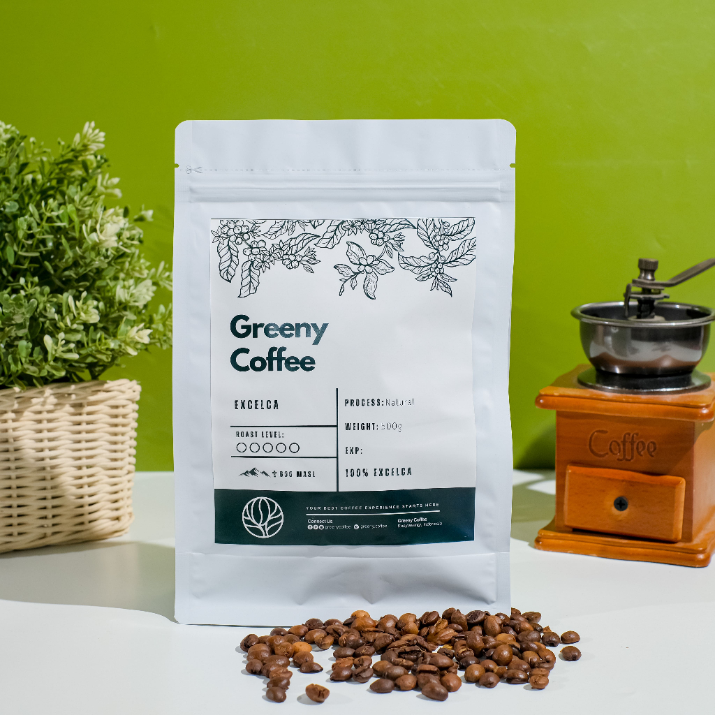 Greeny Coffee - Biji Kopi Arabica Ciwidey 250 gram