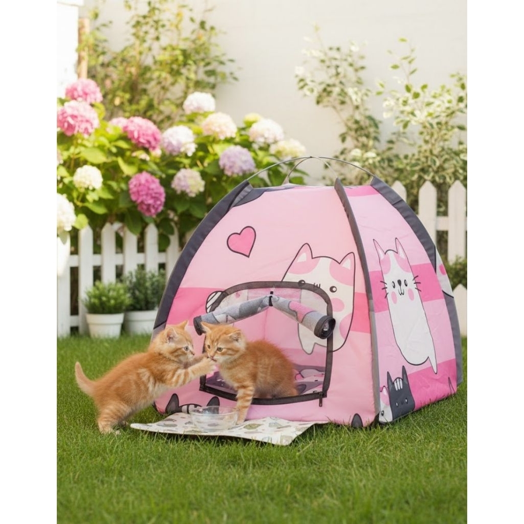Tenda Kucing Besar FREE KASUR