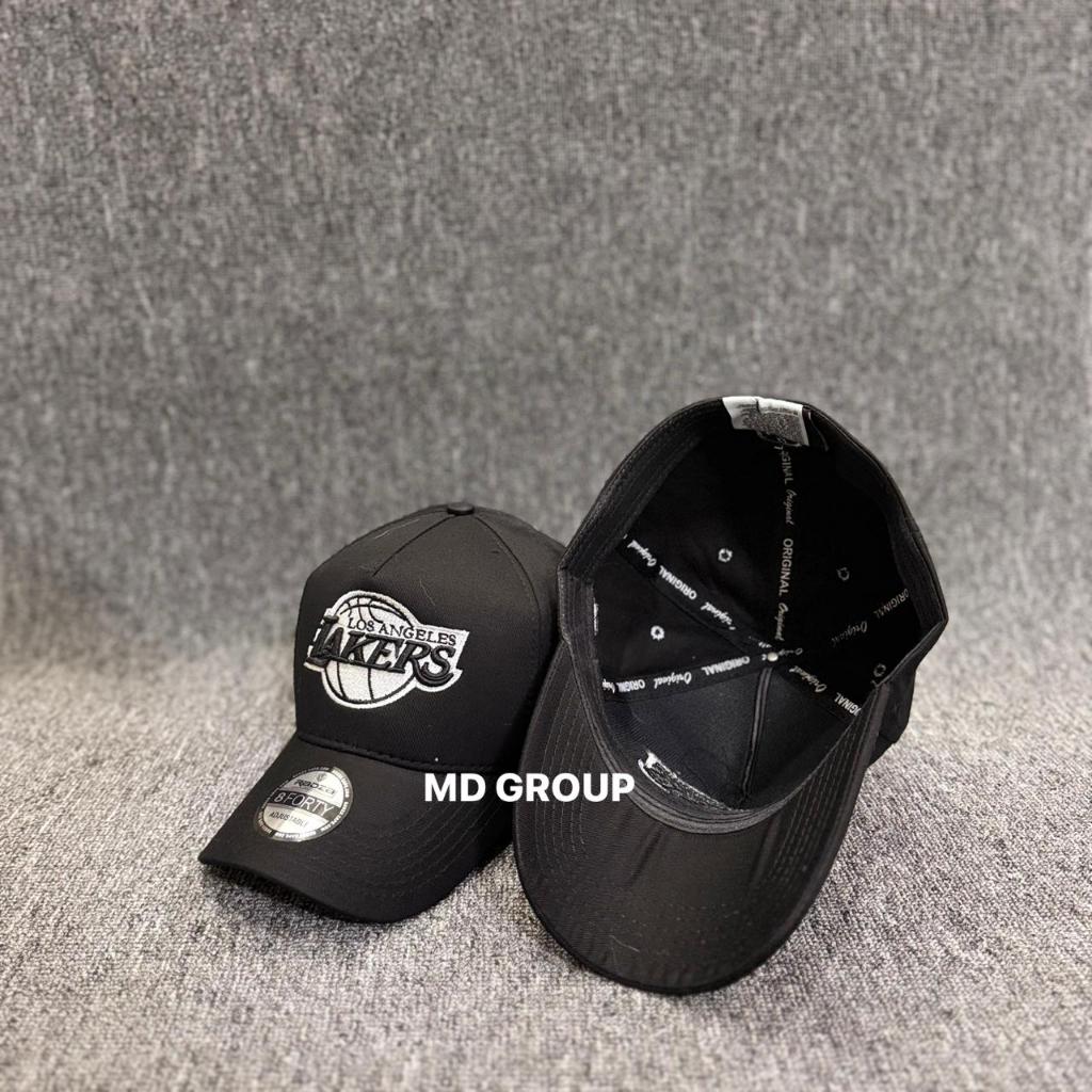 Topi Baseball Distro Caps LAKERS White BORDIR Patch Costom Built Up 2026 Vintage Cotton Buludru