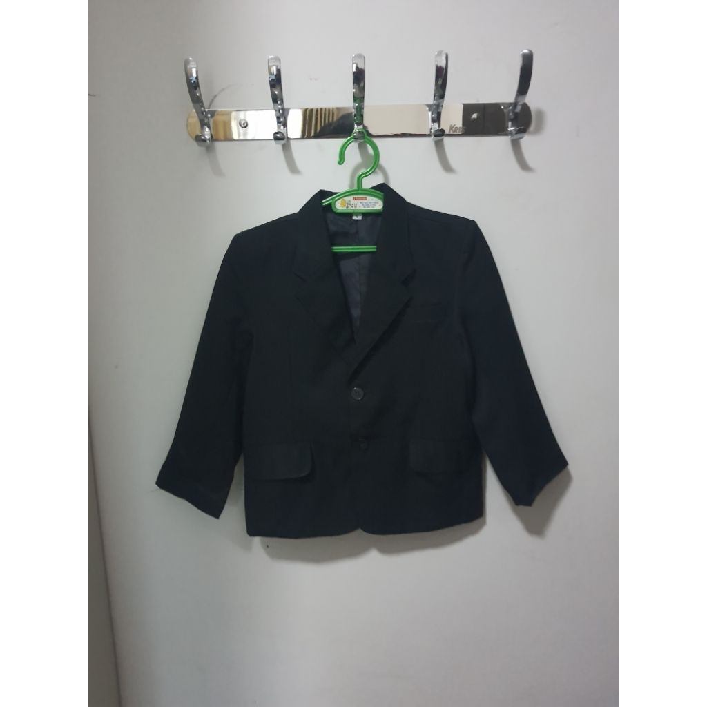 preloved jas anak hitam/jas anak laki/jas anak kecil