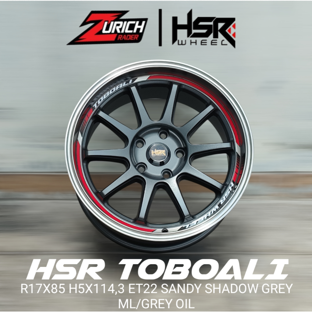 Velg Mobil Xpander Stream Xtrail Innova Rush Terios Ring 17 Hsr Wheel Toboali Baut 5x114,3