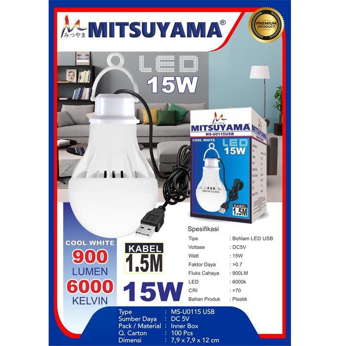 Lampu Bohlam LED USB