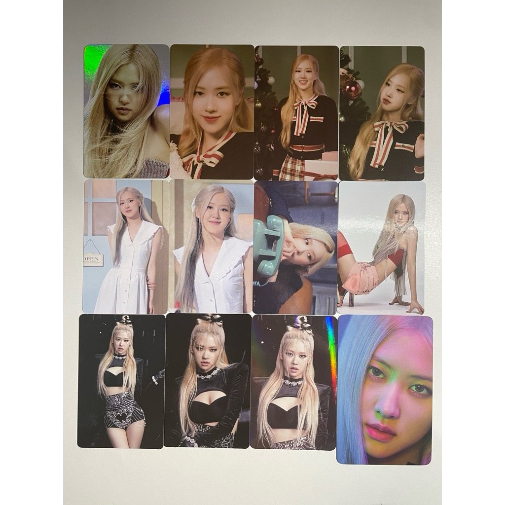 official photocard pc rose blackpink (1)