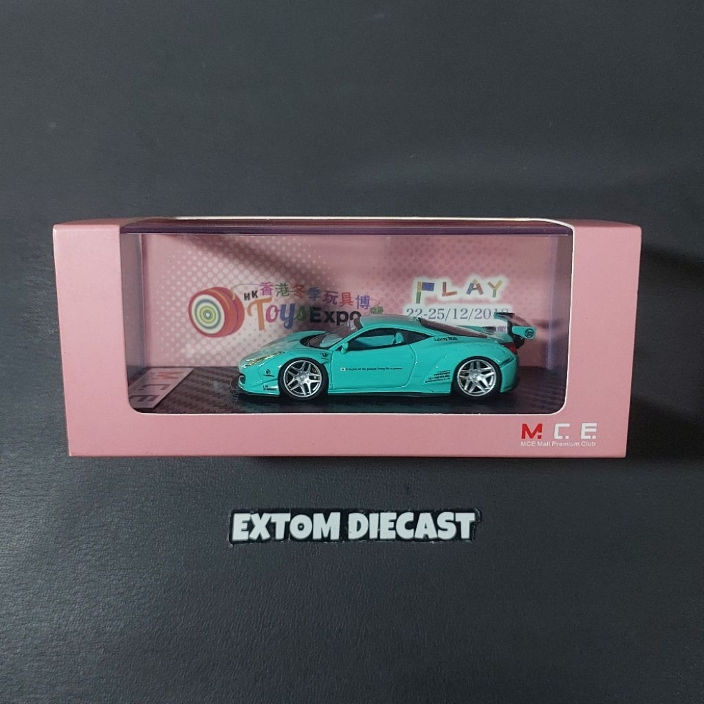 MCE Resin Ferrari 458 LBWK Tiffany Hongkong Toys Expo