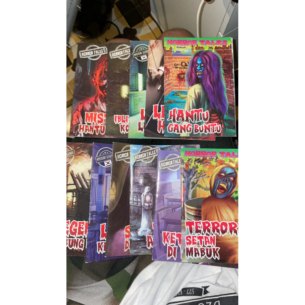 Buku Komik Anak Horor Mainan Buku Komik Hantu Indonesia (SATUAN/ECER)