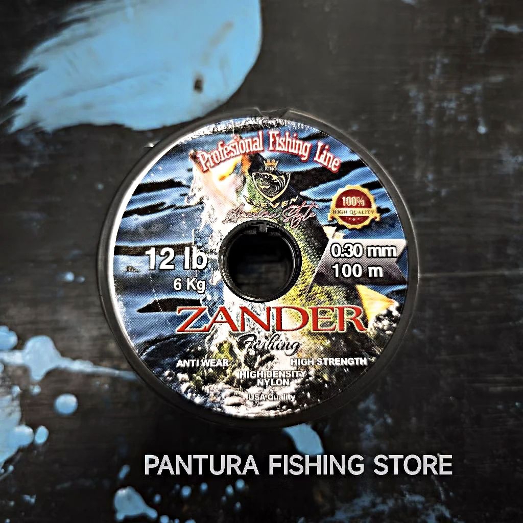 Senar King Eleven Zander Panjang 100m Profesional Fishing Line High Density Nylon