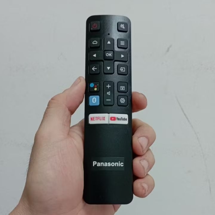 Remote Remot Android Smart TV Pengganti Tanpa Setting Panasonic TH-32HS500G TH-43HS500G TH-43HX610G 