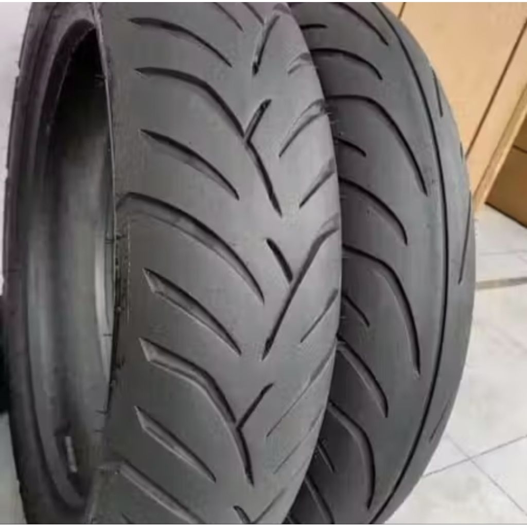 SEPASANG BAN PCX 160 110/70-14 & 130/70-14 TUBLES IRC