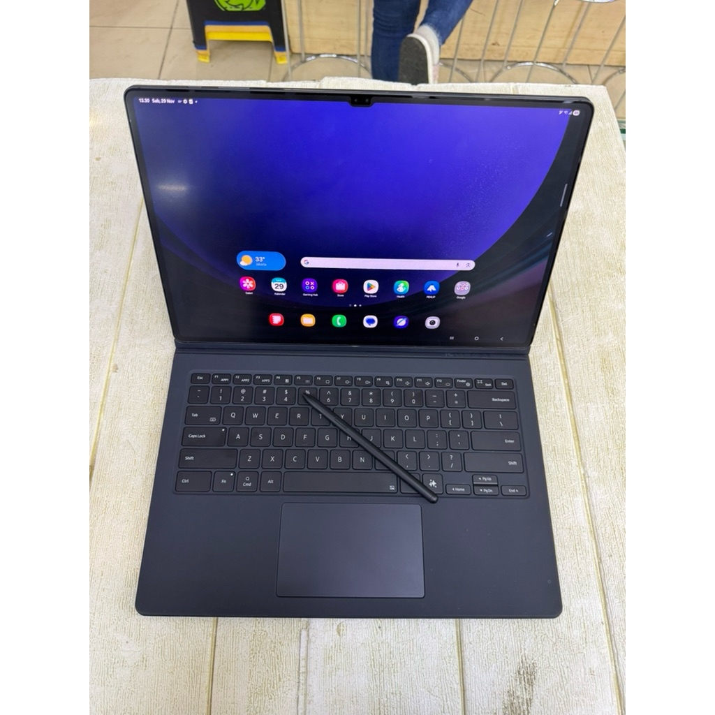 Samsung Galaxy Tab S9 Ultra 5G 12/512GB free keybord pencil original ex resmi sein murah bekas secon