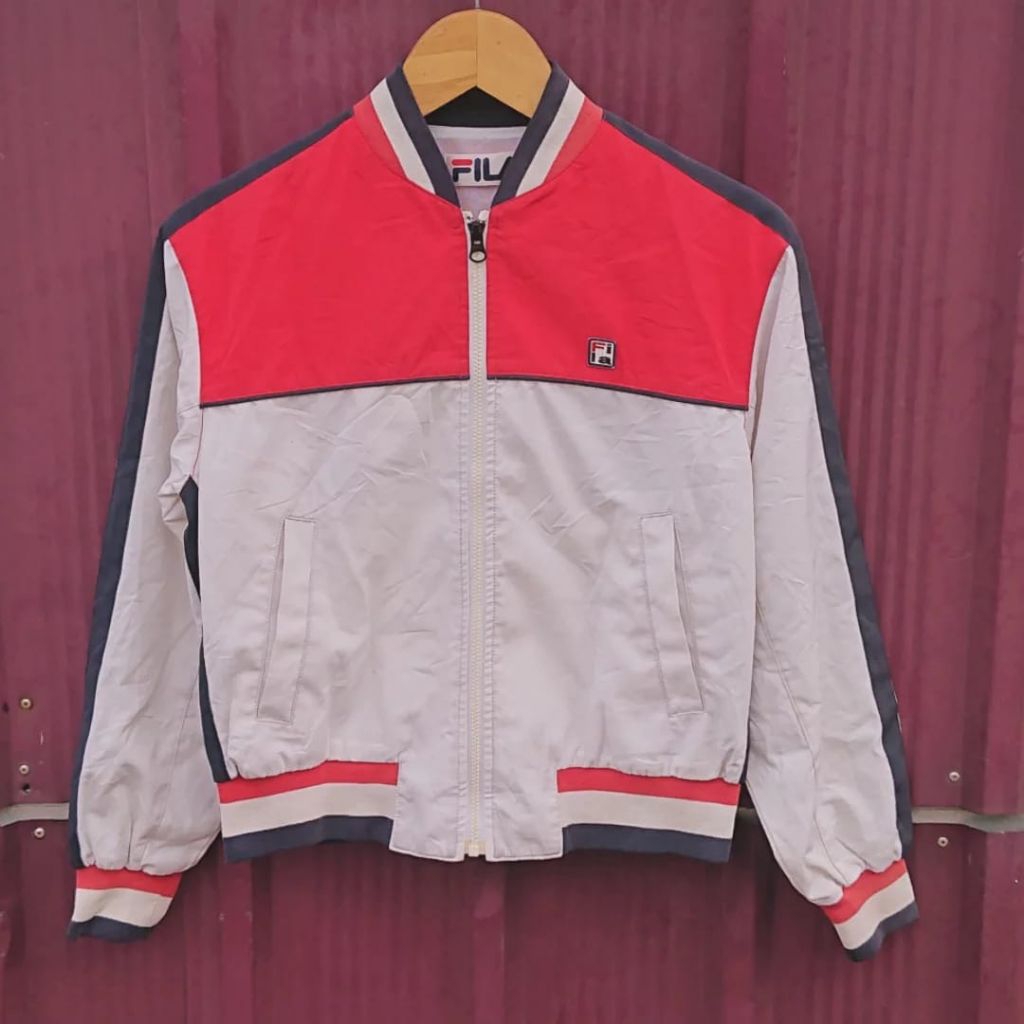 tracktop fila vintage colour block