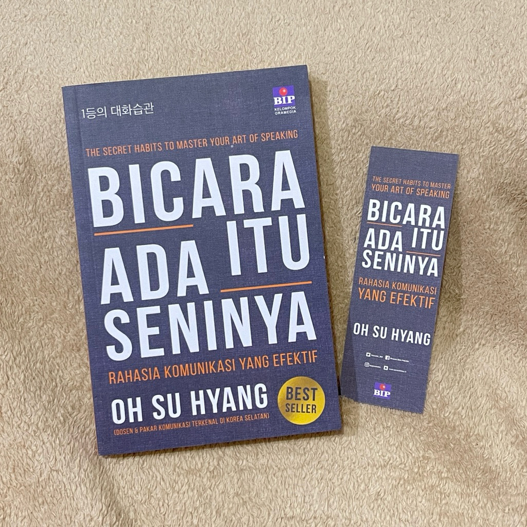 PRELOVED BUKU BICARA ITU ADA SENINYA KARYA OH SU HYANG | RAHASIA KOMUNIKASI YANG EFEKTIF PRELOVED LI