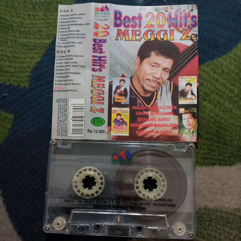 KASET DANGDUT BEST 20 HITS MEGGI Z