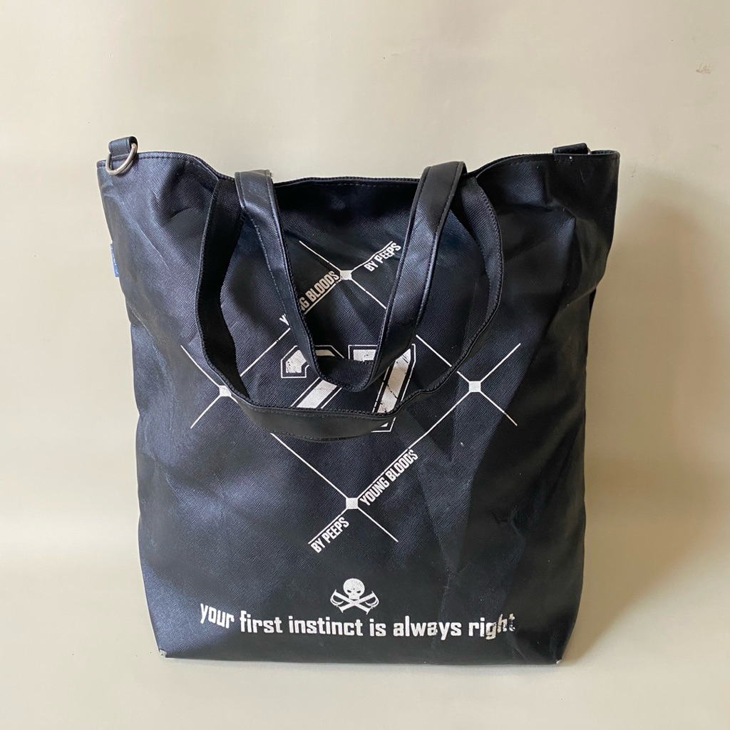 Tas tote bag brand Peeps (baca deskripsi)