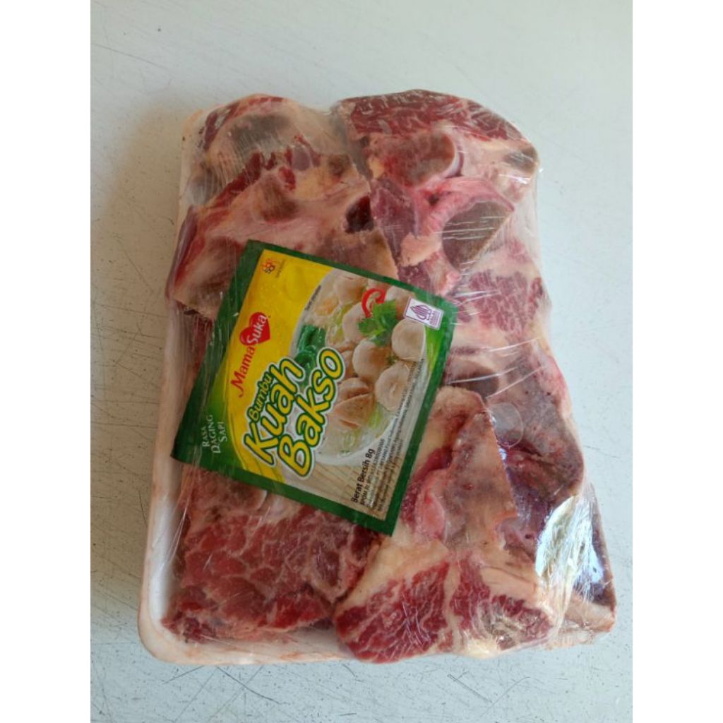 IGA SOP SAPI 1Kg FRESH FROZEN IGA TETELAN IGA GONDRONG SAPI