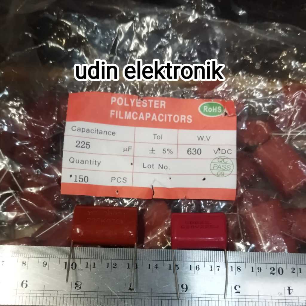 MILAR 225J 630V MYLAR 225 630V 2.2UF