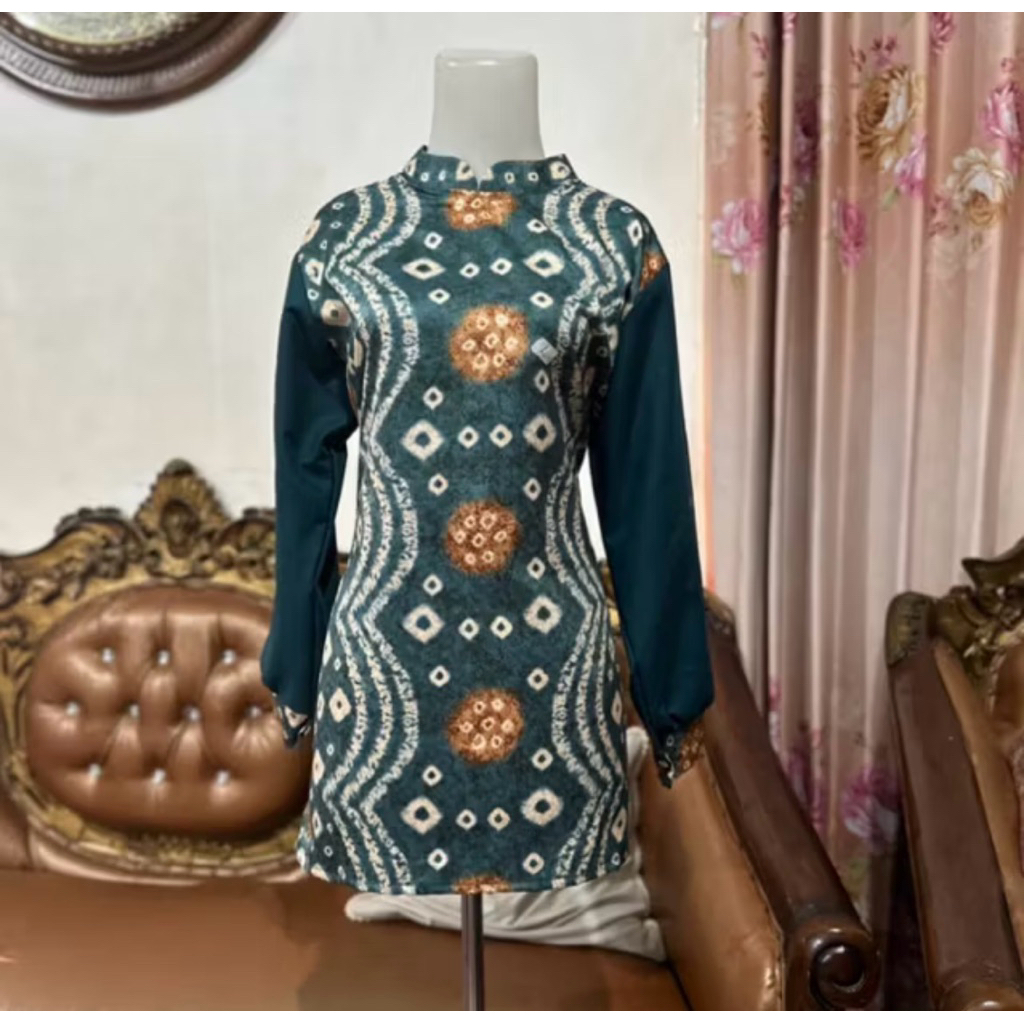 Tunik Jumputan palembang