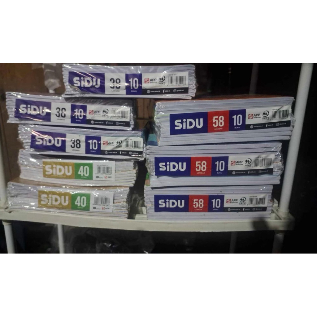 buku tulis sinar dunia