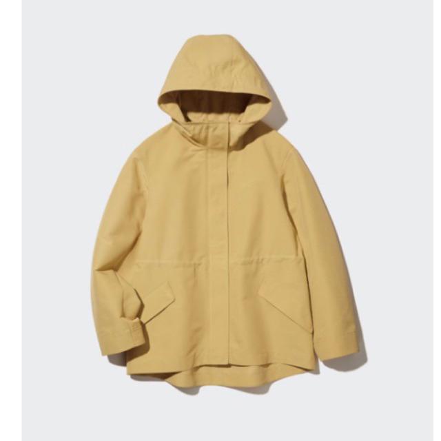 JACKET Yellow Parka Utility Jacket by Uniqlo