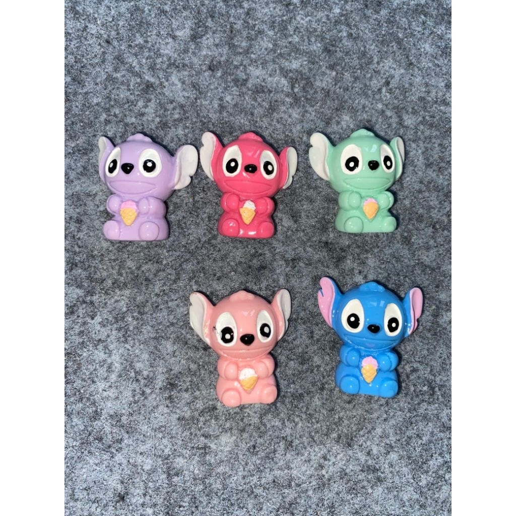 Stitch figur bisa untuk ganci
