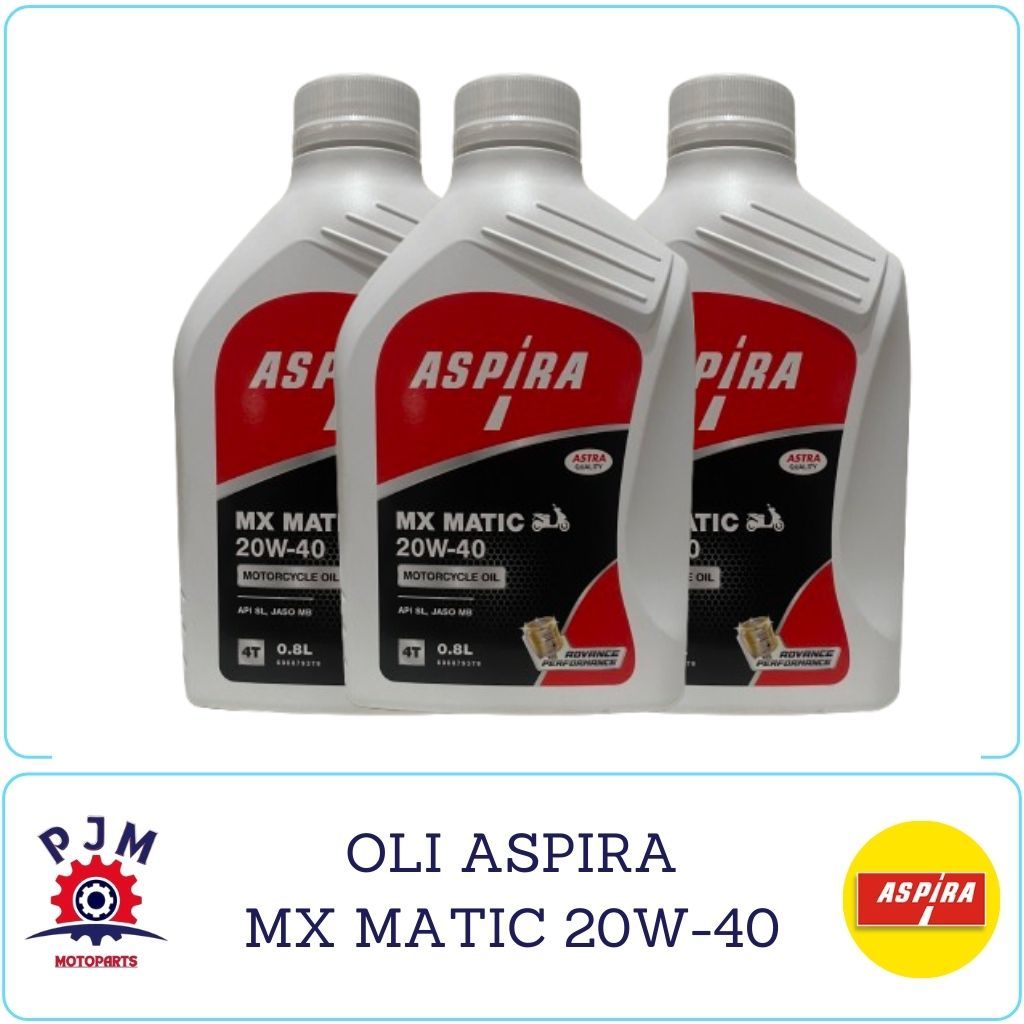 OLI ASPIRA BEBEK 15W-40/MATIC 20W-30/10W-30