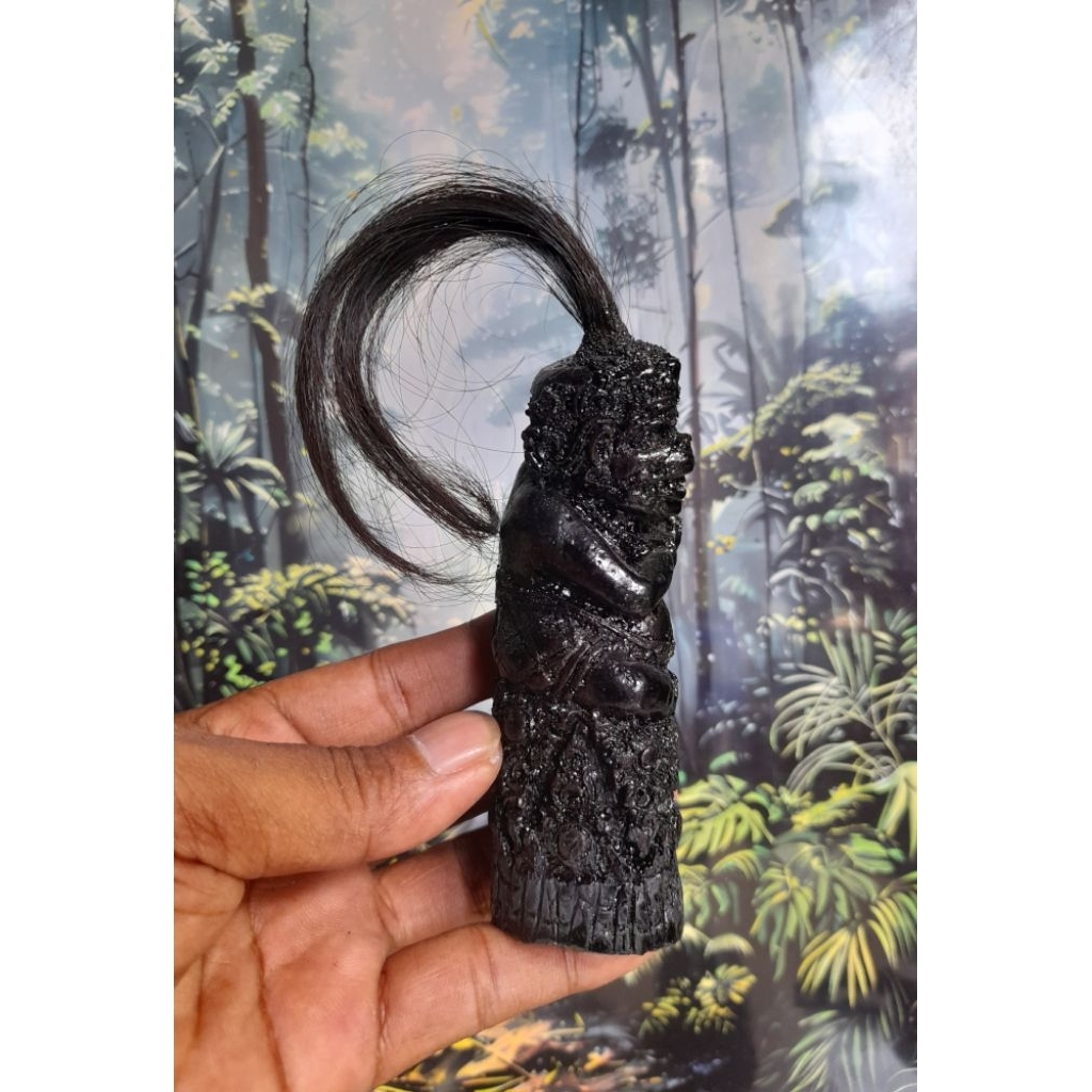 Patung hias aquarium