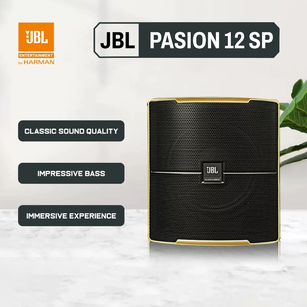 SUBWOOFER ACTIVE JBL PASION 12SP 12 INCH KARAOKE SUB