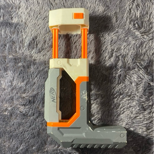 Nerf -N Strike Elite ECS-10 Shoulder Stock Modulus Blaster Bekas Koleksi | Original Hasbro