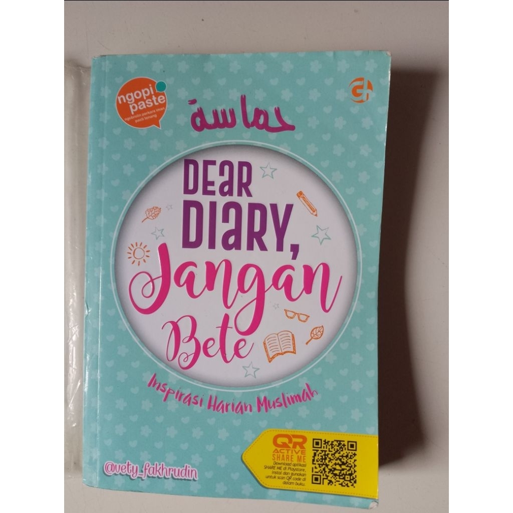 BUKU DEAR DIARY, JANGAN BETE/BUKU BEKAS/BUKU ORIGINAL/BUKU BEKAS ORIGINAL