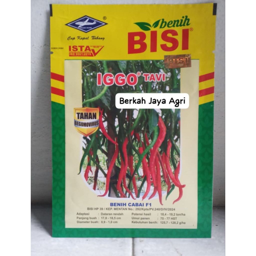 Benih Cabe IGGO Tavi Exp 2026