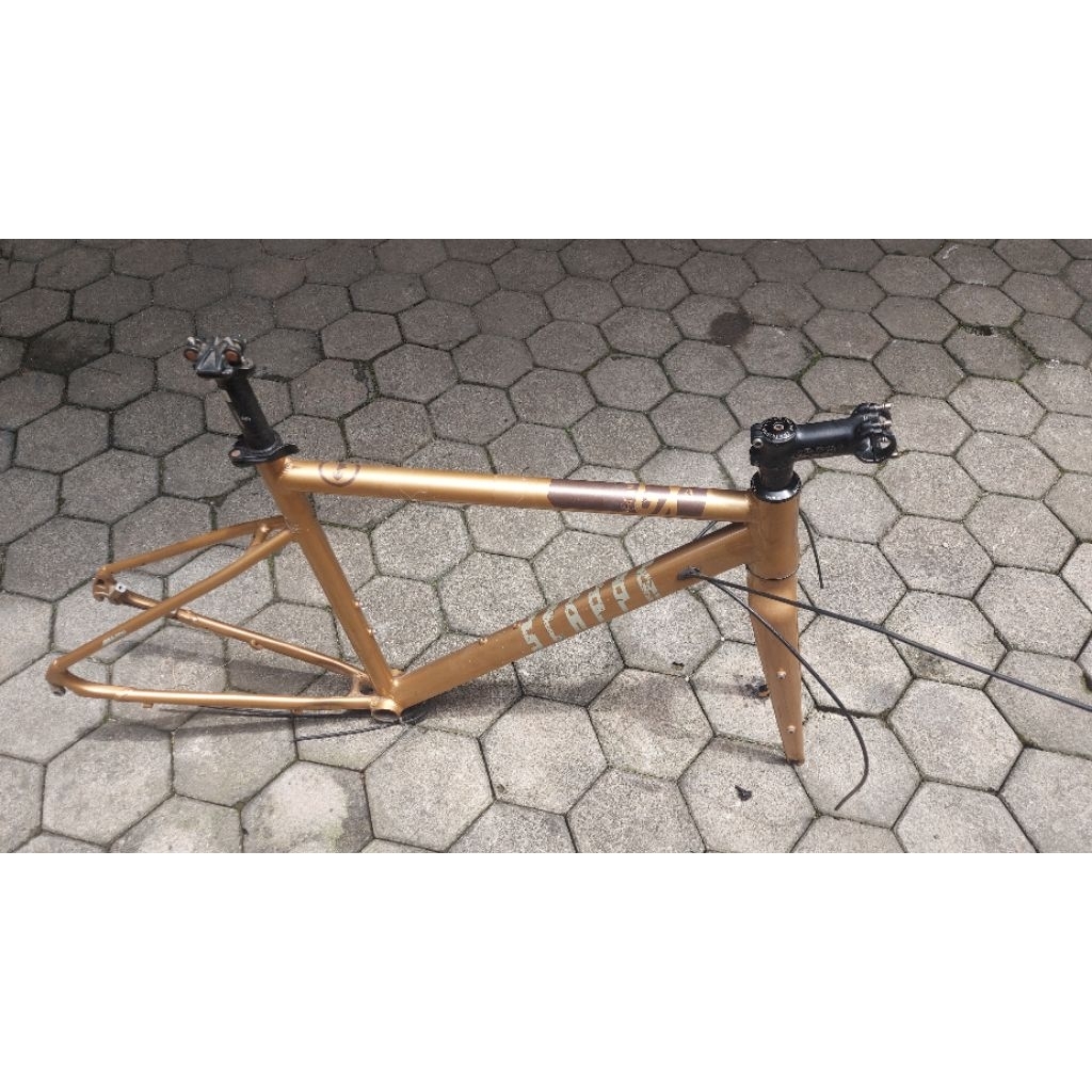 frame+fork gravel genio scappa GX