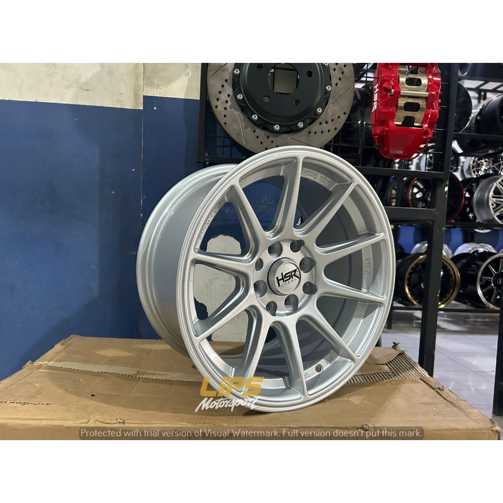 Velg mobil Model jari Jari Celong HSR Shinjuku Ring 15 Buat Agya Calya Mobilio Avanza