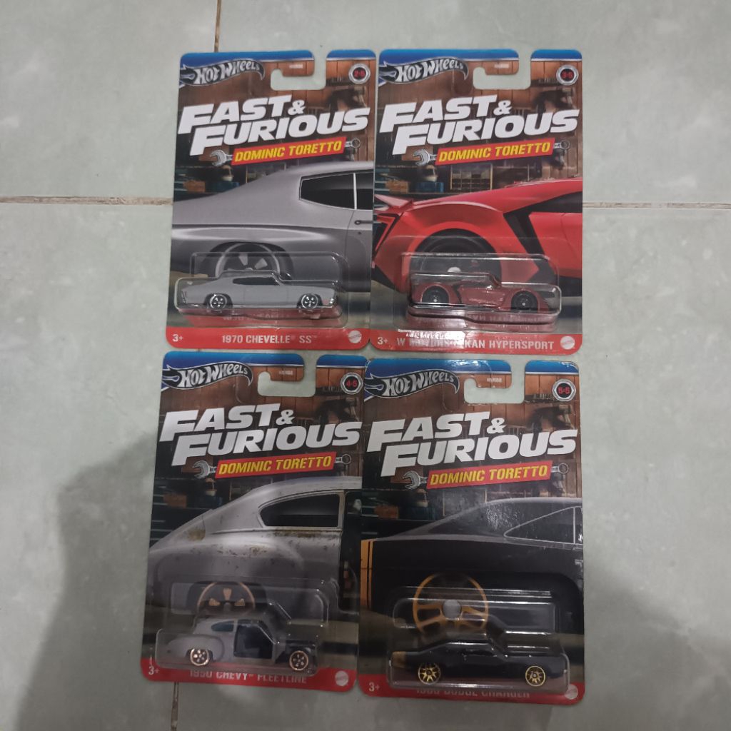 hot wheels fast and furious dominic toretto