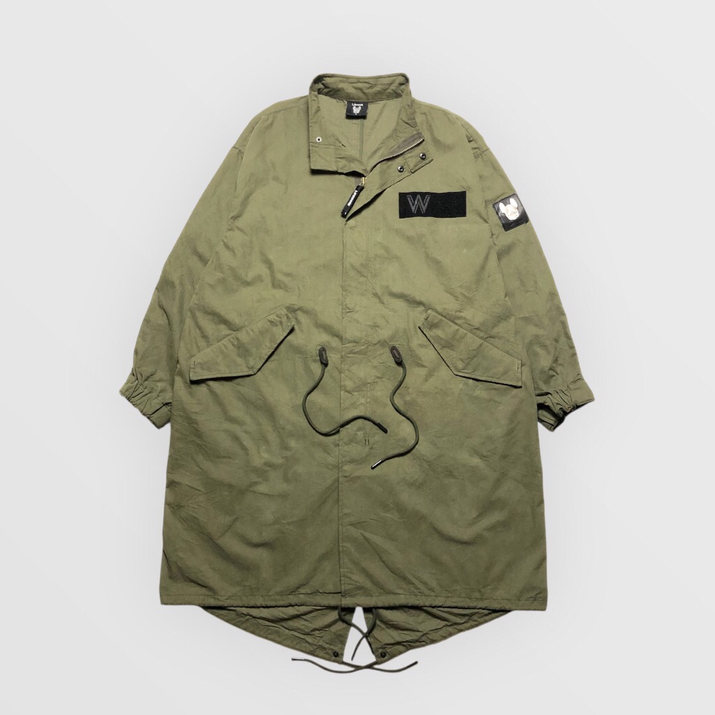 LW LWork M65 Fishtail Parka Jacket Military Green