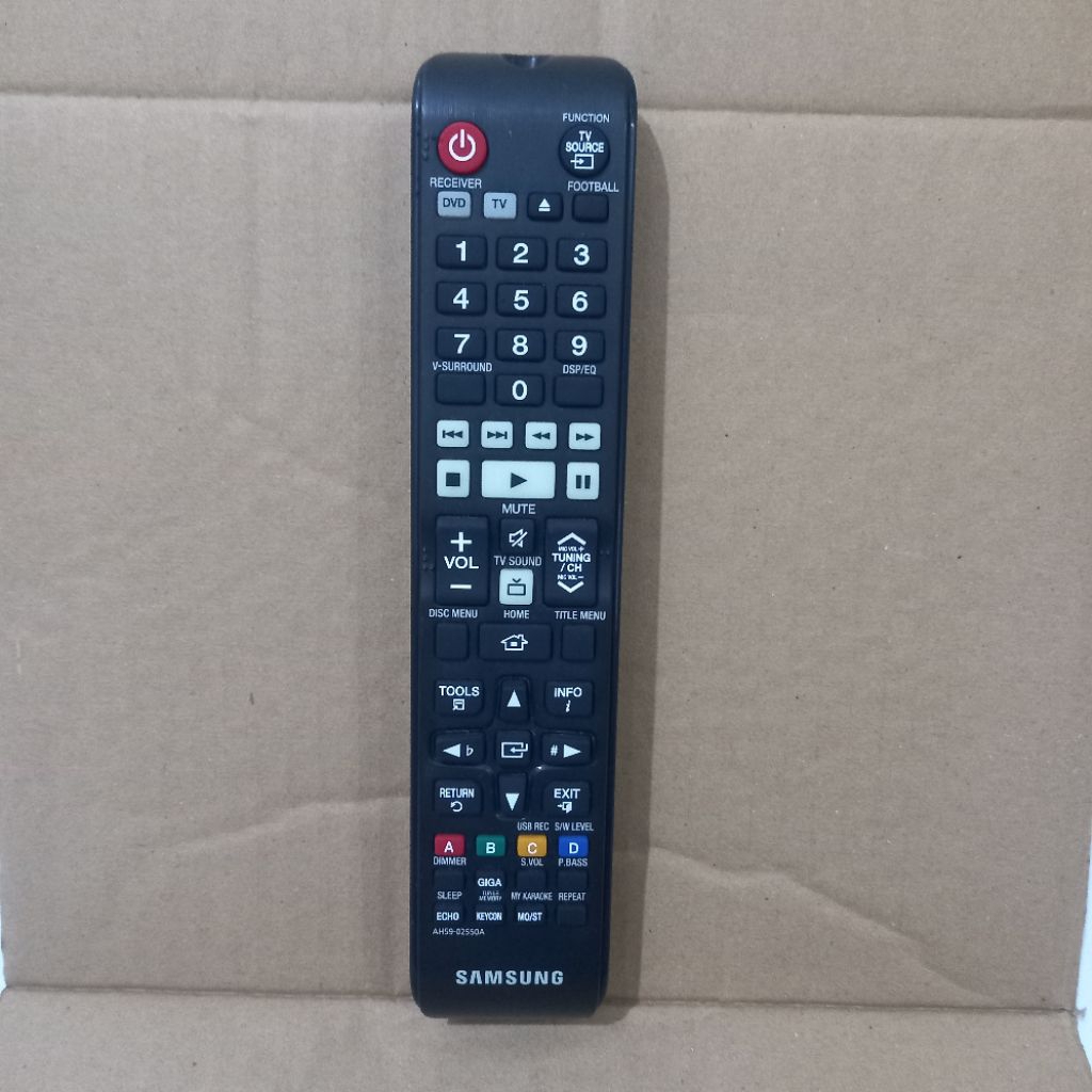 Remote Remot DVD Home Theater SAMSUNG Original Asli . AH59 - 02550A .