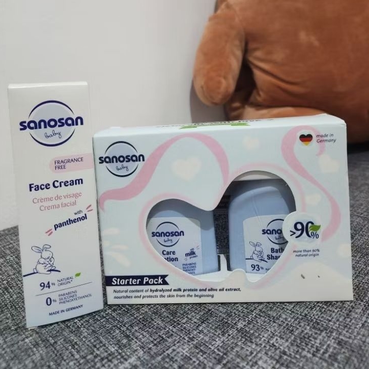 PRELOVED Sanosan face cream dan Starter Pack