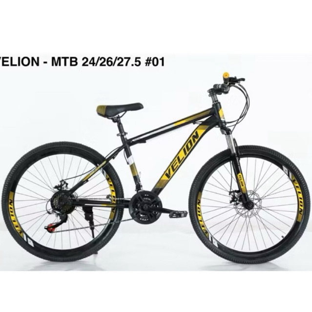 [PROMO] Sepeda Gunung 26 Inch MTB Velion (Rem Cakram) MURAH