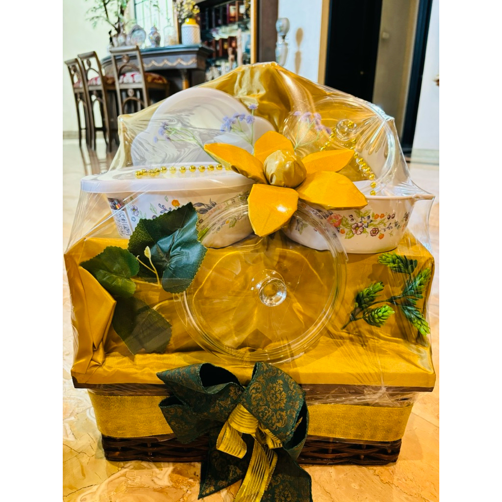 Hampers Parcel 2 Set Panci Luminarc + Tutup Kaca Made In France