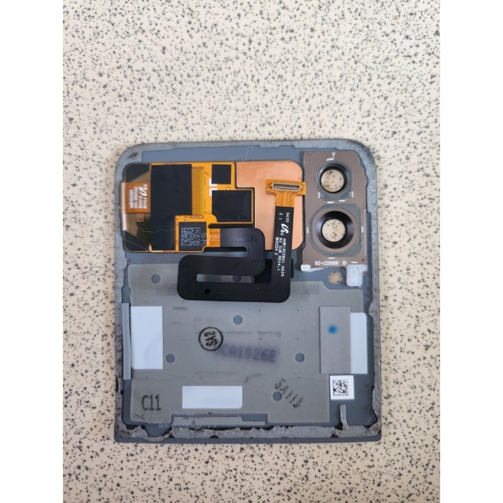 LCD luar / kecil Samsung Z Flip 4 normal